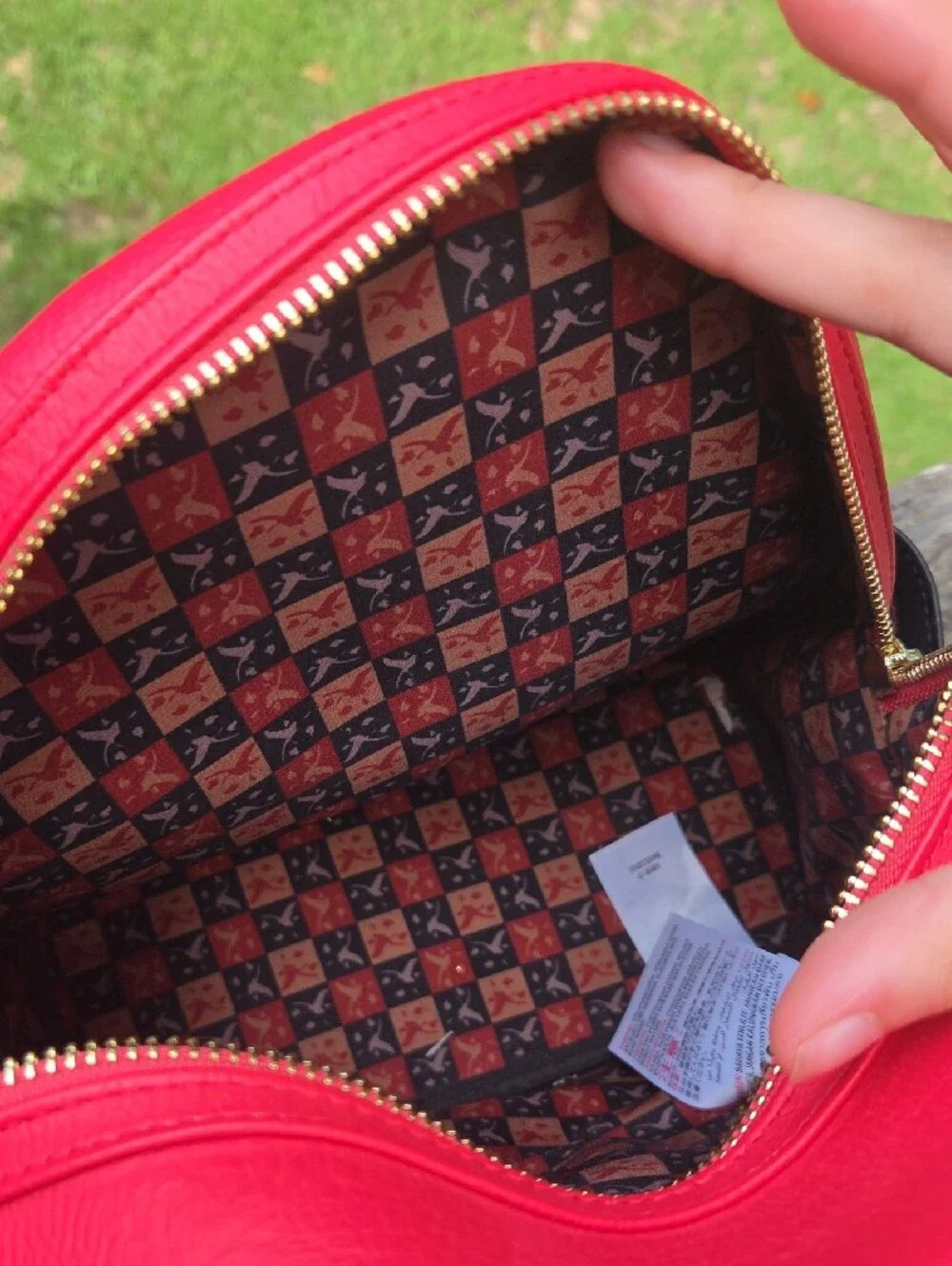 Loungefly Doctor Strange Themed Mini Backpack — Red, Blue & Brown